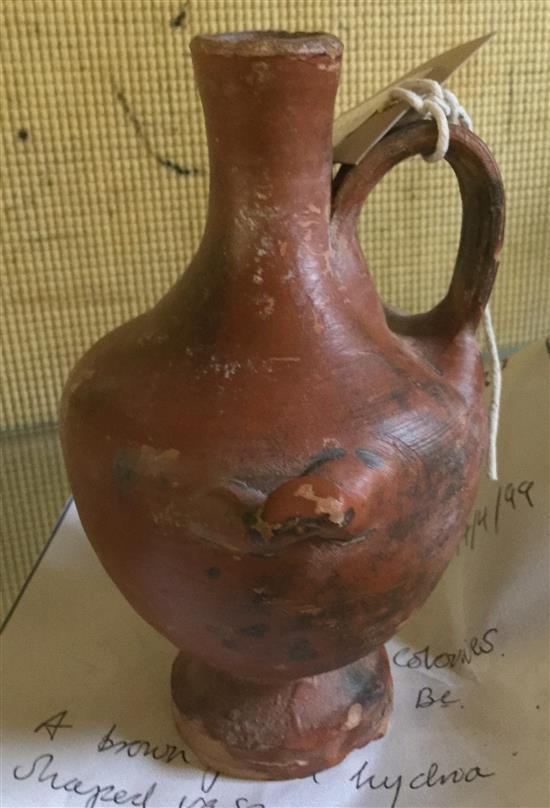 Greek pottery jug